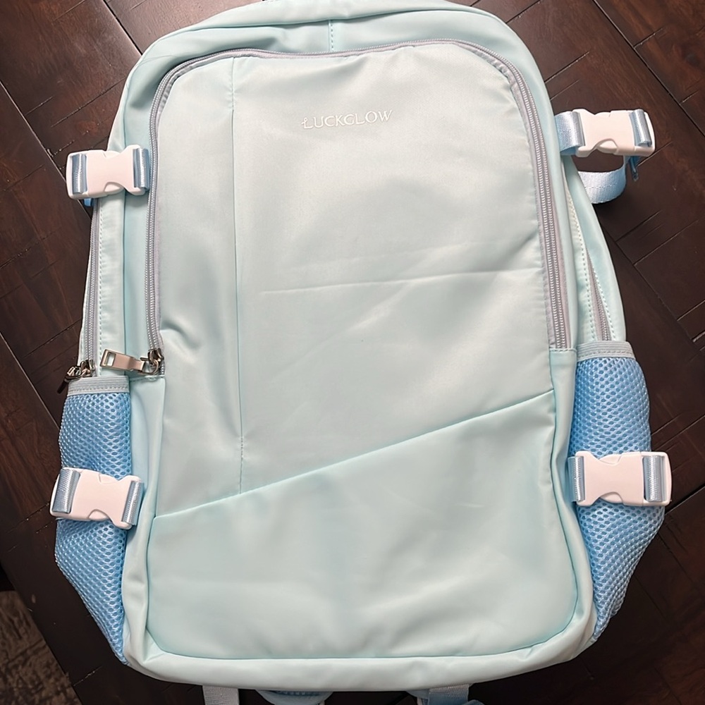Luckglow backpack light blue